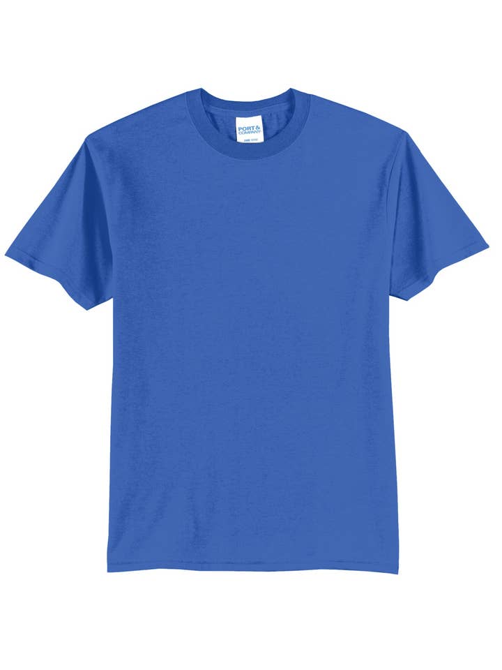 Down South Designer Customs - Wholesale T-Shirt - Unisex - Port & Company Tall 50/50 Cotton/Poly T-Shirts14