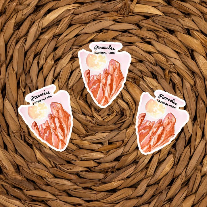 Pinnacles National Park California Sticker for wholesale by Studio Katie