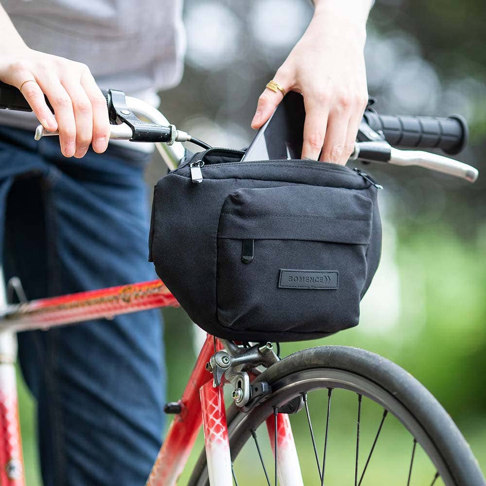 Bomence – Großhandel Fahrradzubehör – Fahrradtasche - Lenkertasche Fahrrad, Bauchtasche kombiniert16