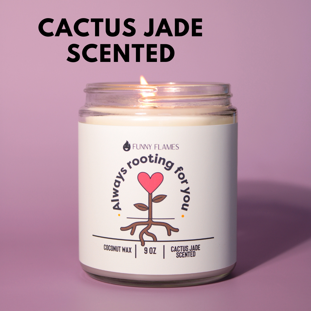 Funny Flames Candle Co - Les Creme – wholesale Burkljus – Alltid rotar för dig - Sweet BFF Gift Candle2