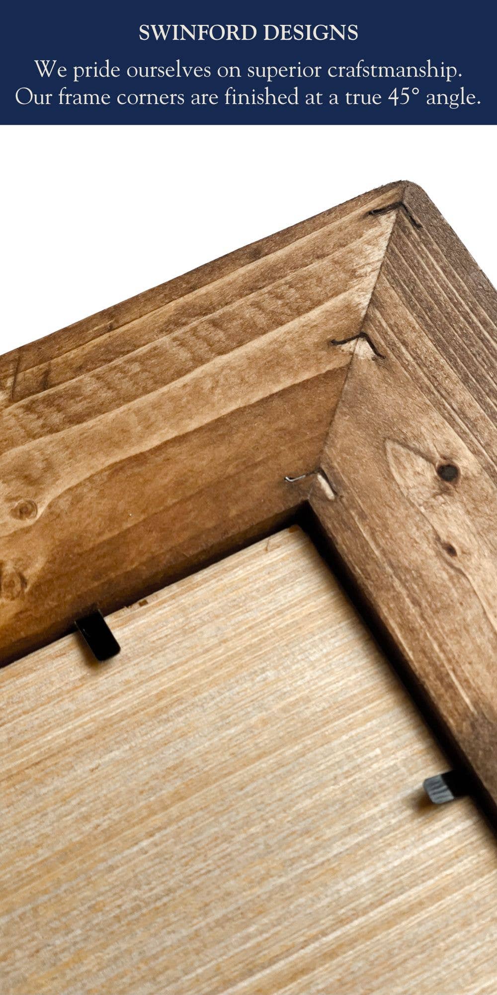 Swinford Designs - Wholesale Picture Frame - Handmade Wood Frames - Choose Size & Finish15