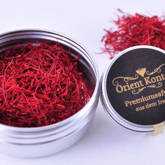 Orient Kontor - Wholesale Dried Spice - Pure saffron threads in premium quality - 1g2