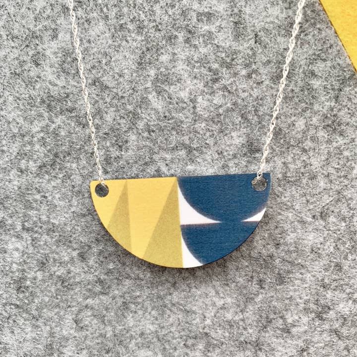 Geo Arc Necklace (Small) for wholesale by Jenni Douglas Designs