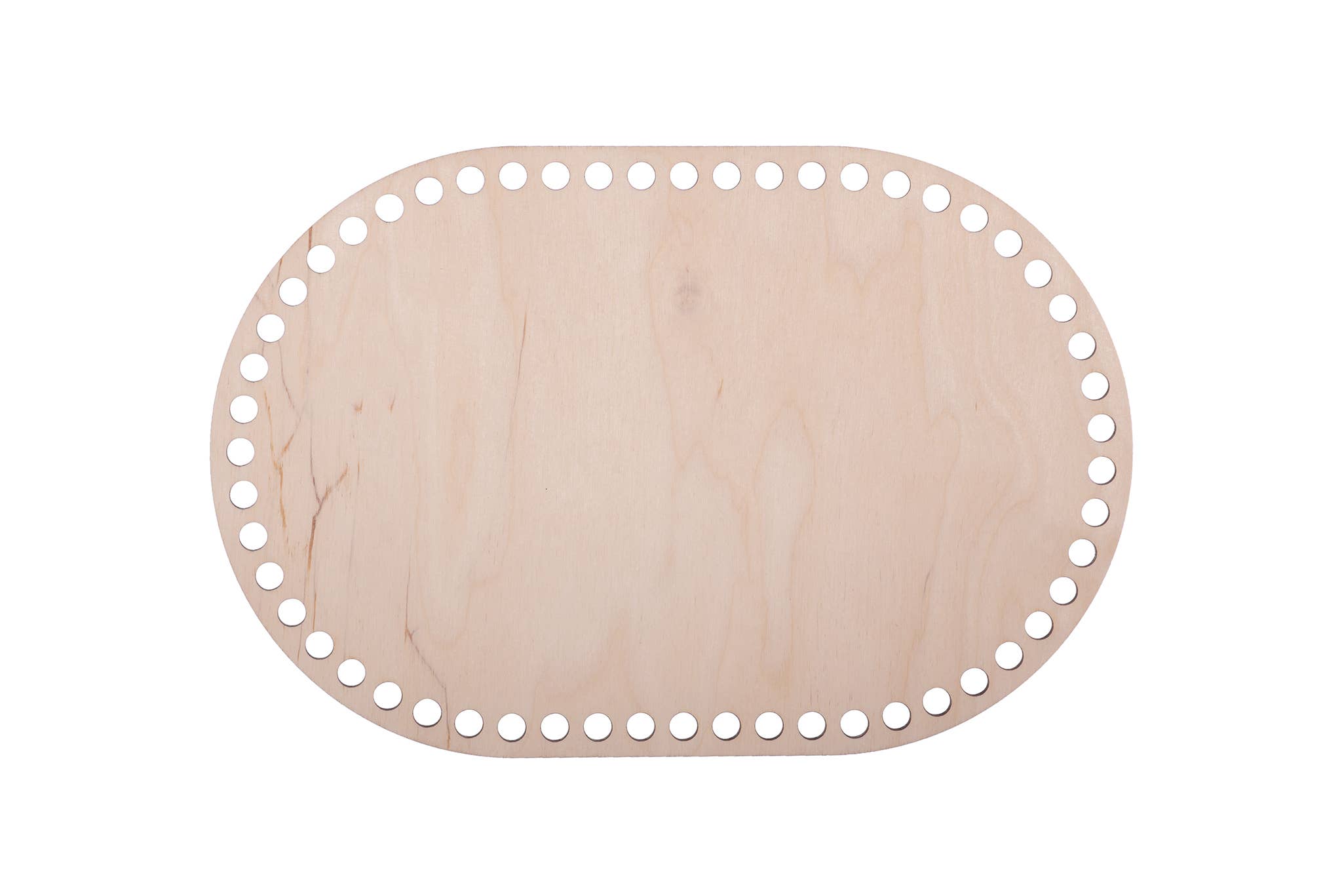 YourHobbyTools - Wholesale Knitting/Crochet Supplies - ROUNDED RECTANGLE WIDE wooden crochet basket bases5