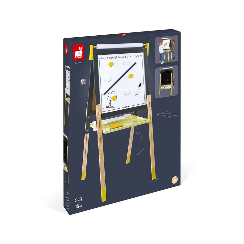 Juratoys - Wholesale Easel - Grey/Yellow Adjustable Easel7