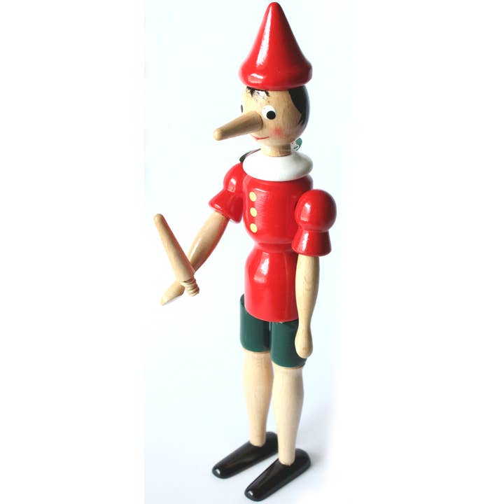 San Lorenzo Design - Wholesale Houten speelgoed - Kinderen - Pinocchio klassieke houten speelgoedfiguren, handgemaakt, vintage6