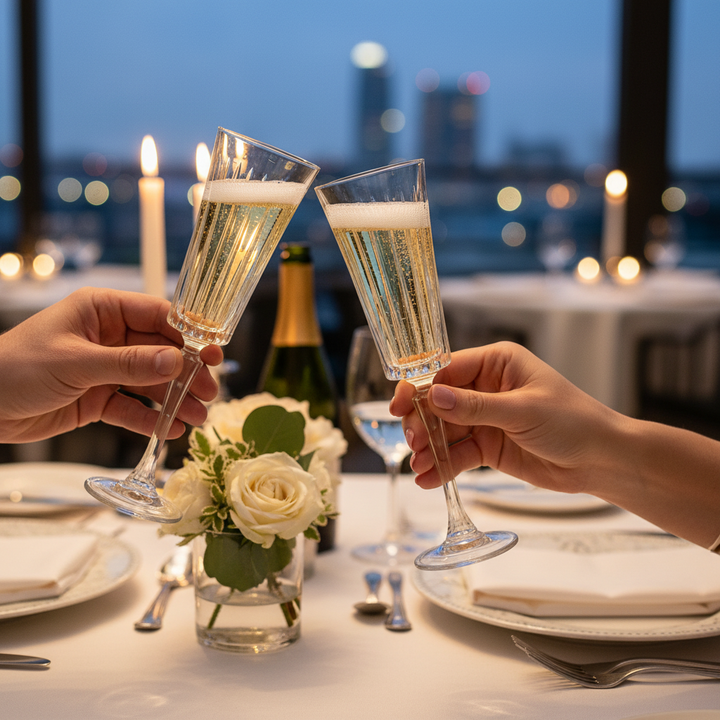 Kadra Kitchenware - Vente Flûtes de champagne - RCR - Timeless, coupe à champagne, 7 oz1