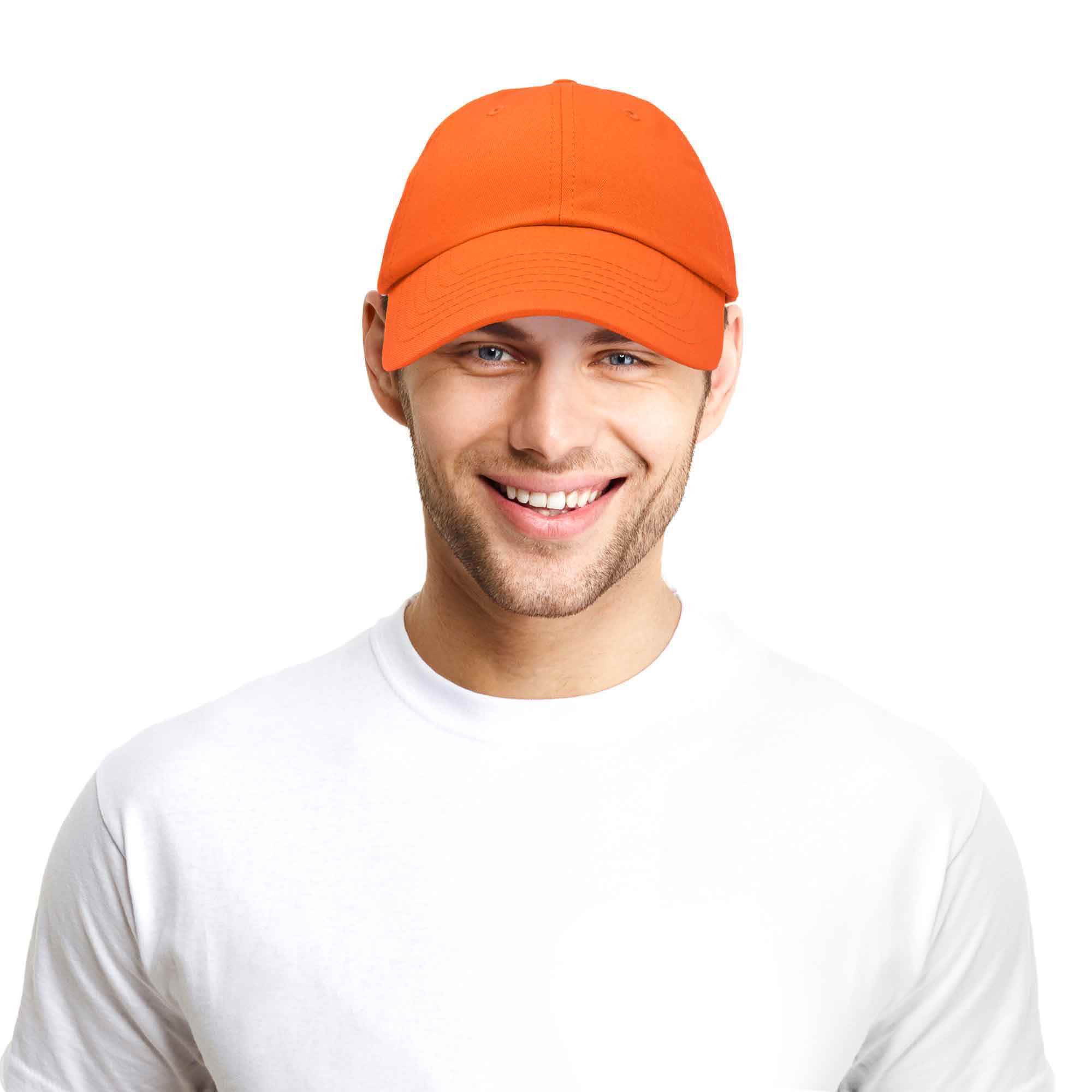 Dalix - Wholesale Baseball Cap - Unisex - DALIX Unisex Unstructured Cotton Cap Adjustable Plain Hat105