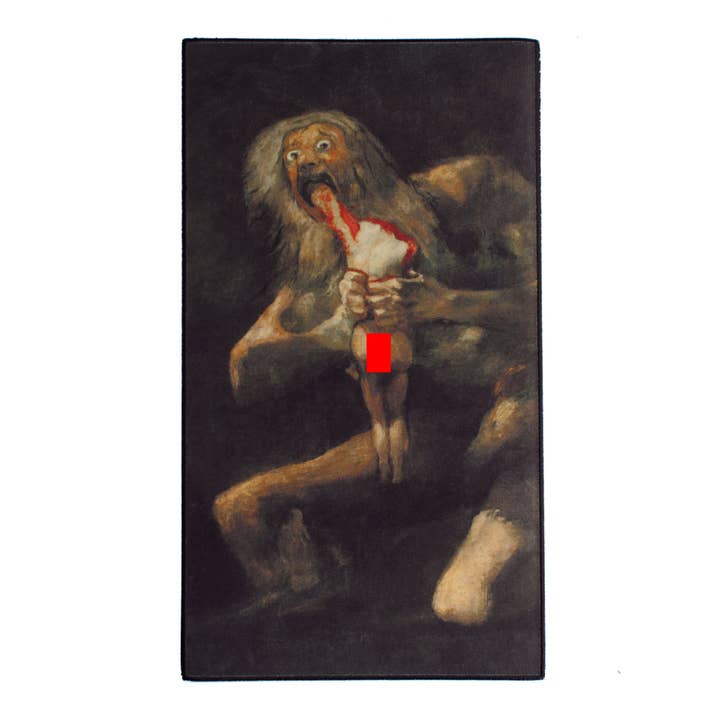 Inner Decay - Venta al por mayor Parches - Parche Trasero Saturno Devorando a Su Hijo