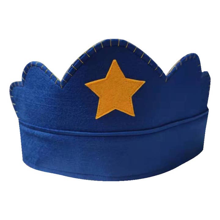 Birthday: Archie Blue Crown for wholesale by Groovy Holidays