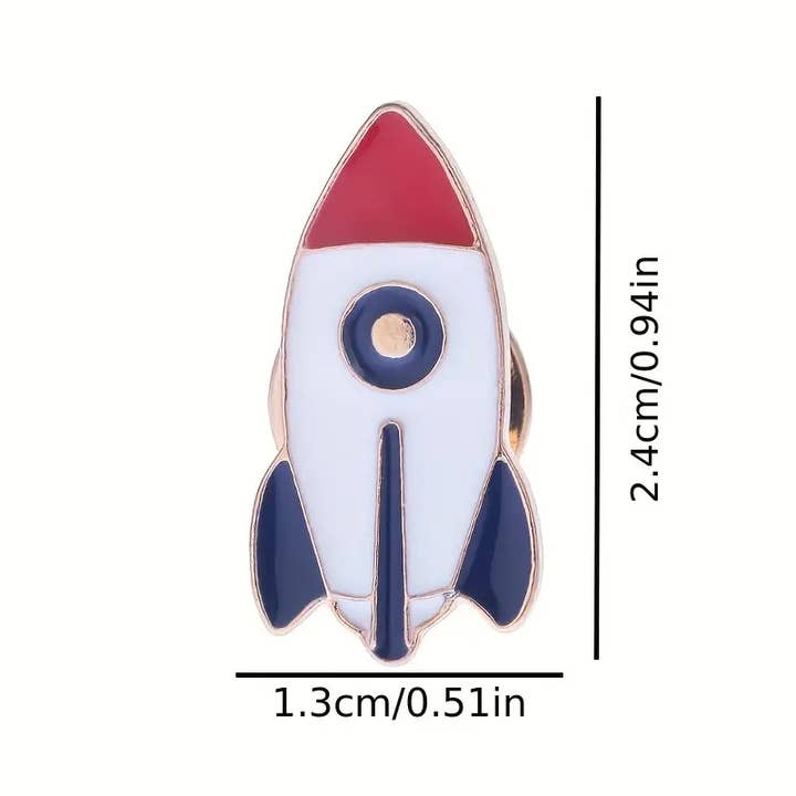 Magnifique Hearts - Wholesale Lapel Pin/Button - Cosmic Journey Enamel Pin Series, Intergalactic pins5