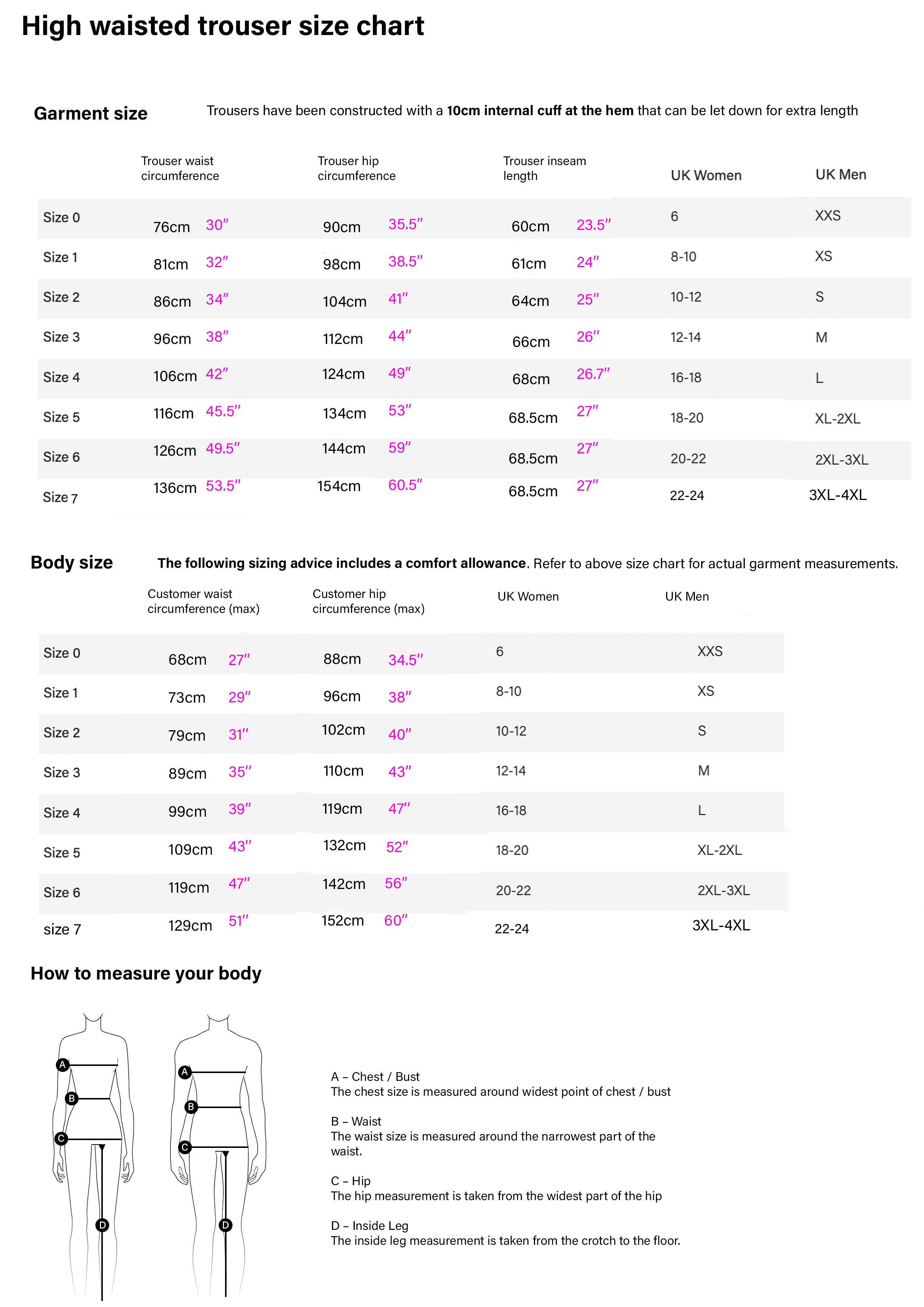 Irregular Sleep Pattern – wholesale Pants – Women's – Paradox High Waisted Trousers in Hot Pink7