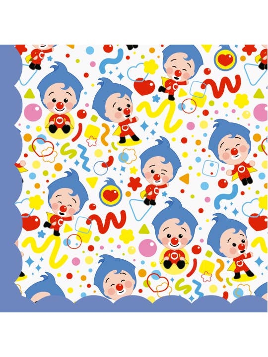 20 Napkins 33 Cm Clown Plim Plim for wholesale by Dream Party