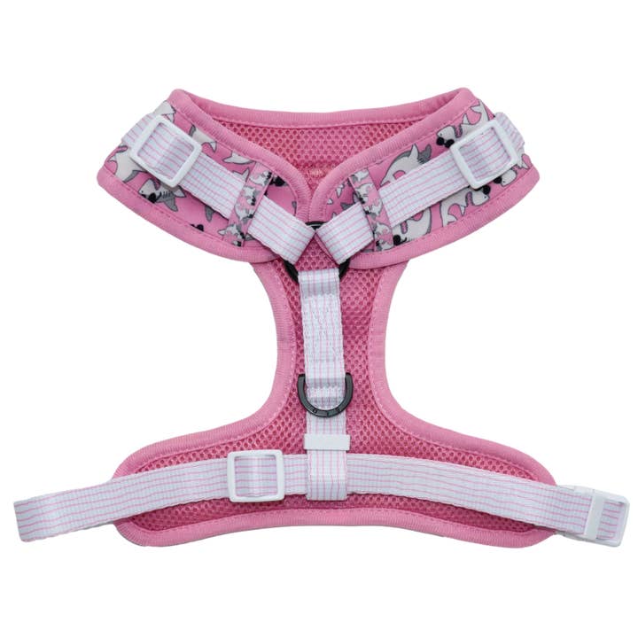 Big and Little Dogs - Wholesale Pet Harness - Dog - ADJUSTABLE DOG HARNESS: Bite Me (Pink Version) {DISCONTINUED}