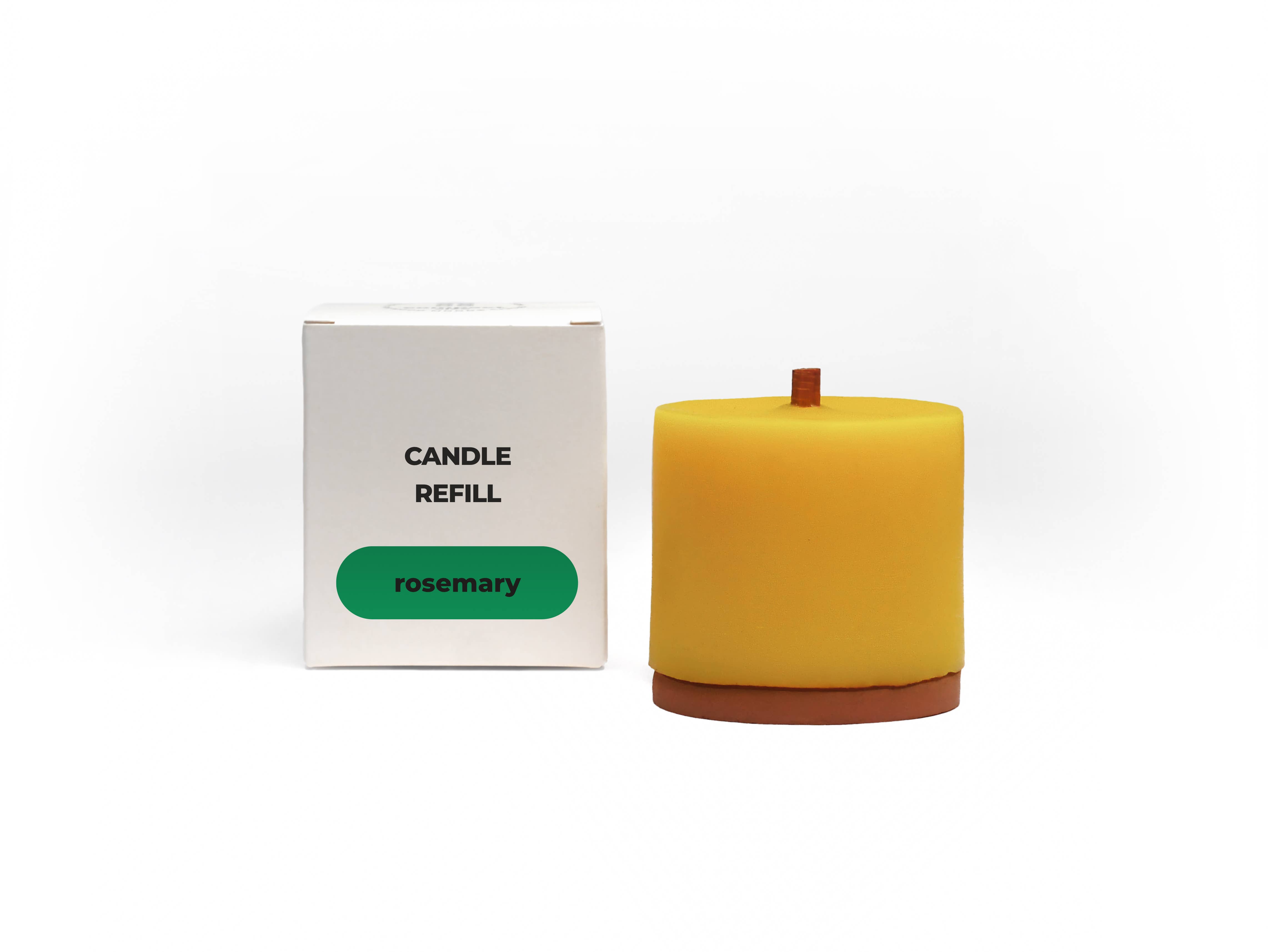 WOOD MOOD - Wholesale Pillar Candle - Spare Candle Refill4