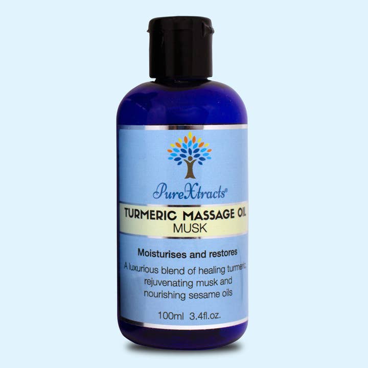 Olio da massaggio alla curcuma - Musk per la vendita all'ingrosso da parte di PureXtracts