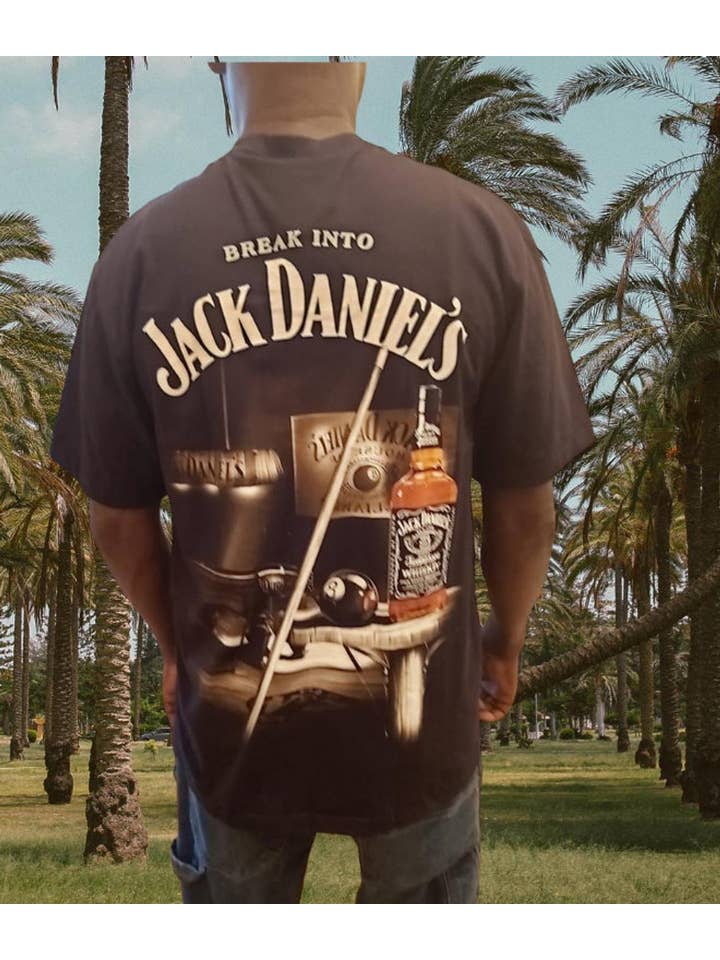 Worldwide Souvenir Mart - Wholesale Screen Printed T-Shirt - Unisex - Jack Daniels Unisex T-Shirt/3D Graphic Print