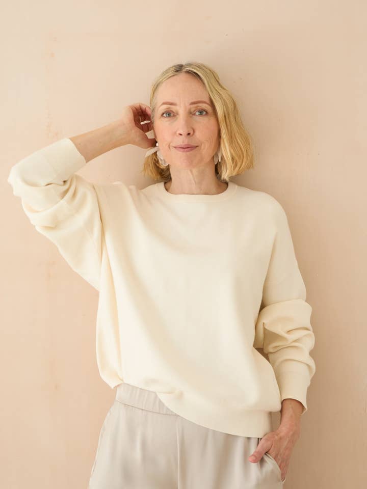 CHALK - Wholesale Knit Sweater - Women's - Uma Jumper | Vanilla2