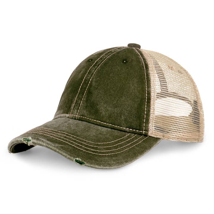 ChoKoLids - Wholesale Truckerpet - Uniseks - CHOK.LIDS Vintage Mesh Trucker hoeden