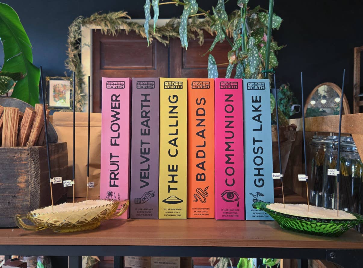 Brass Earth - Vente Encens - Encens de Luxe Fait Main Badlands3
