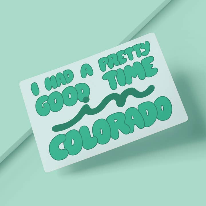 Jag hade en ganska bra tid i Colorado vykort - SISTA CHANSEN AVBRUTEN för wholesale av Your Gal Kiwi