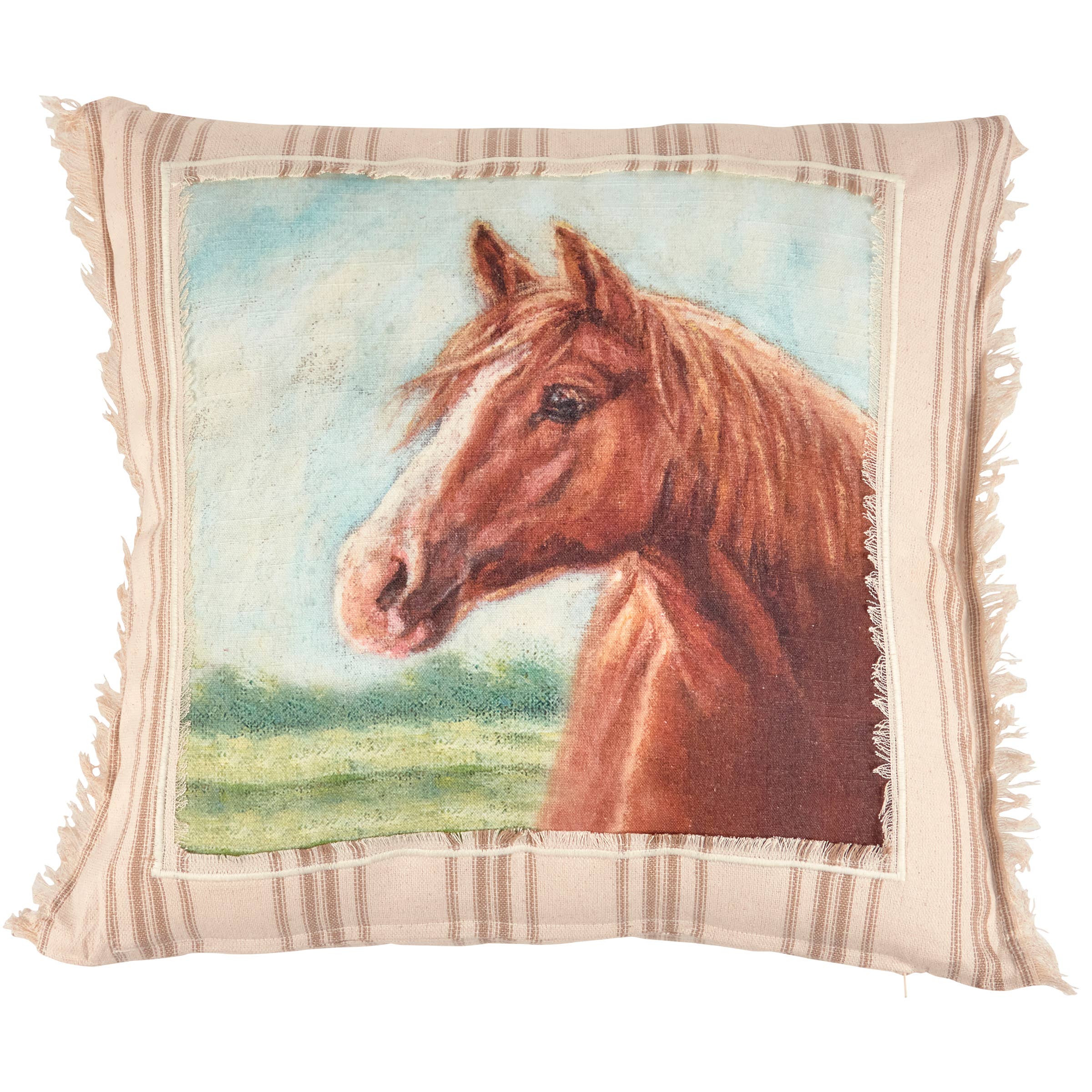 Primitives by Kathy - Wholesale Throw/Decorative Pillow - Horse Pillow2