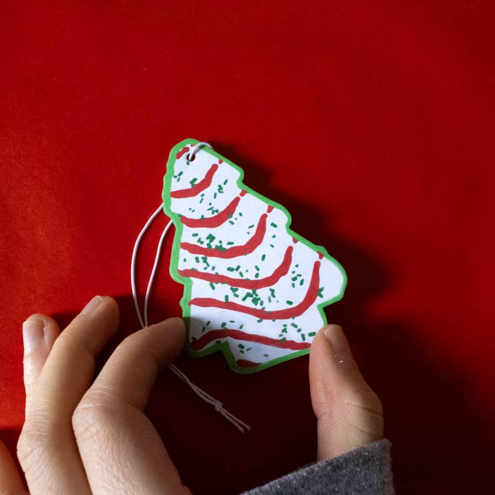 Doctor Scribble - Wholesale Car Freshener - Unisex - Christmas Tree Cake Car Air Freshener