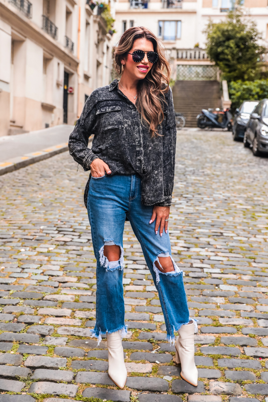 Jess Lea - Wholesale Button Down Shirt - Women's - Dean Button Up Top9