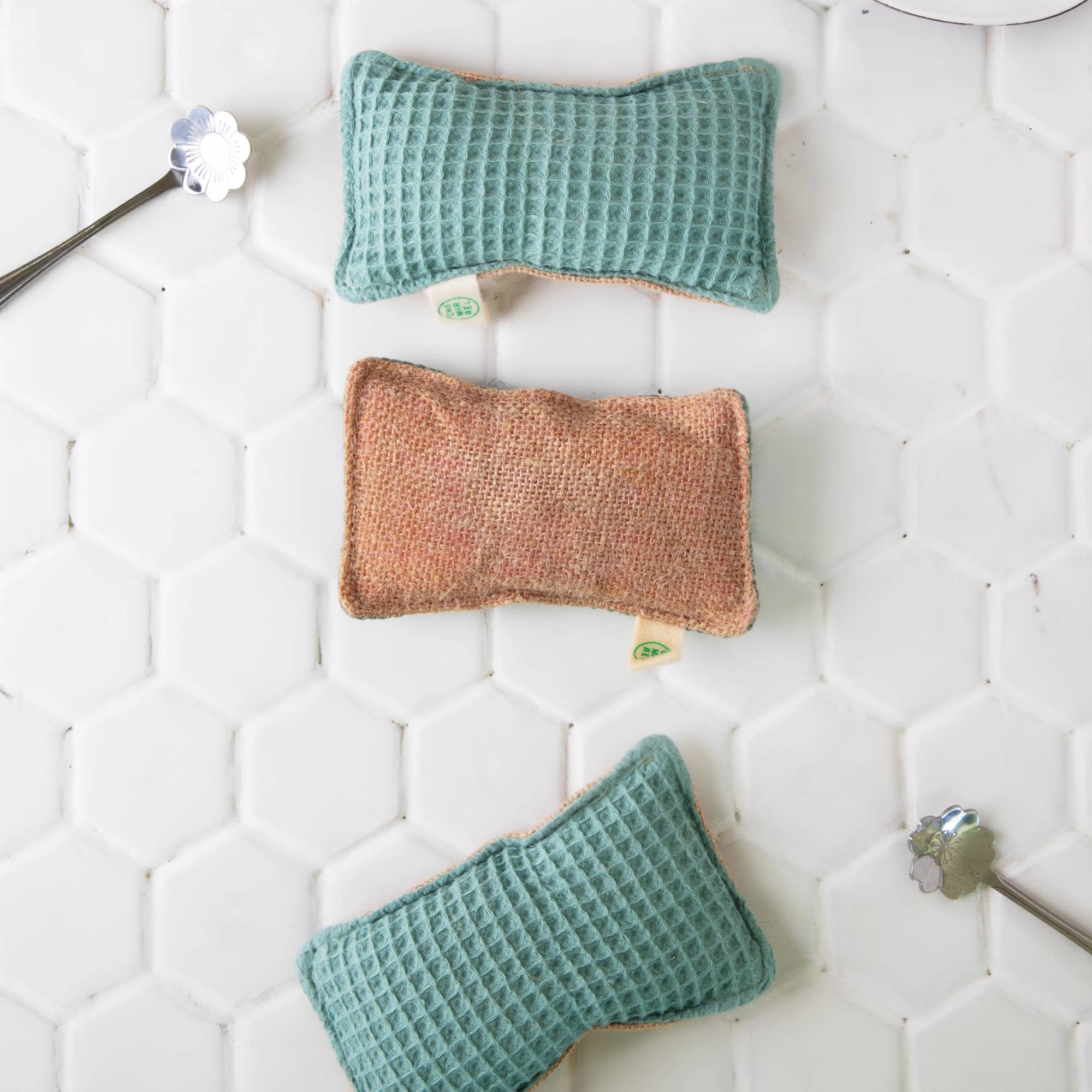 CHAMARREL – wholesale Rengöringssvamp – Tvättbar skrubbsvamp i 9 trendiga färger9