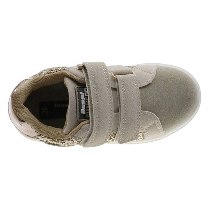 BeShoes Distribuição - Wholesale Lifestyle Sneakers - Kids - Beppi-2215100 Gold Children's Sneaker2