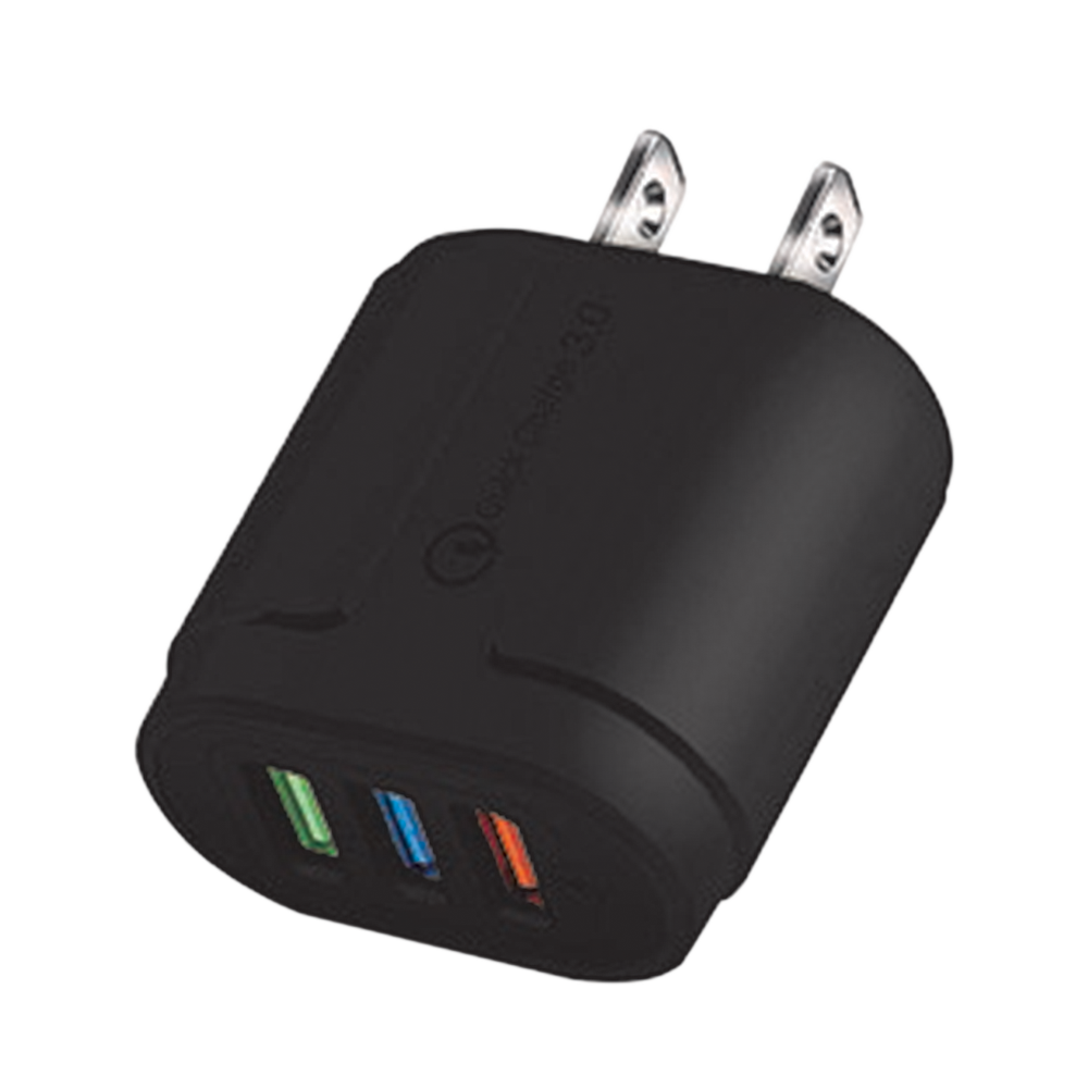 Tech Trendz - Wholesale Voedingsadapter/oplader - 3 USB-adapter voor snelopladen2
