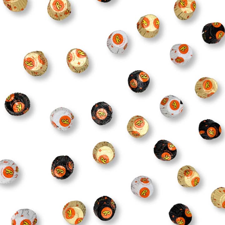 Candy In Bulk - Wholesale Chocolate Covered Sweets - Reese's Miniature Cups Assorted – Milk Chocolate, Dark Chocolate & White Creme with Peanut Butter, Bulk Value Bag1