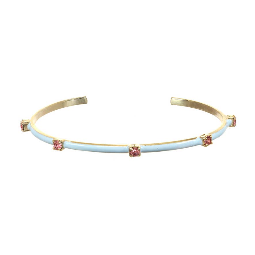 TOVA - Vente Bracelet manchette - Bracelet manchette Everly en laiton plaqué or clair15