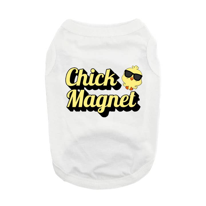 Chick Magnet - Dog Shirt for wholesale by Fun Dog Shirts