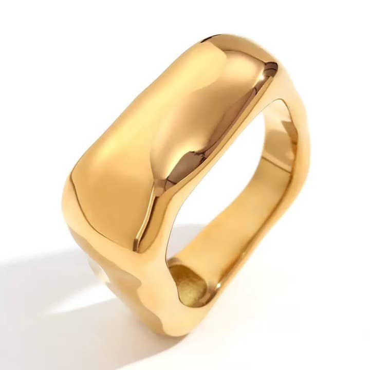 Ring: Organic Square for wholesale by Jenny Be Free