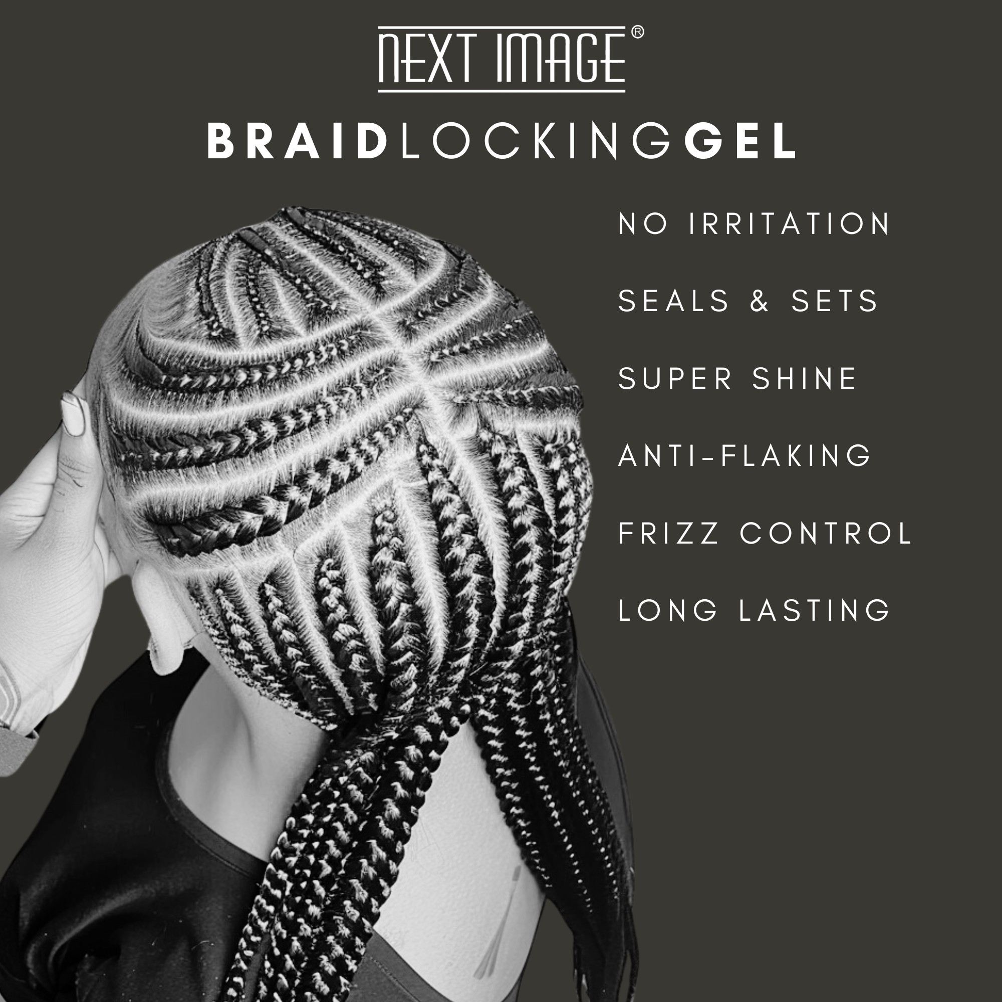 ON Natural USA - Wholesale Hair Styling Gel/Mousse - NEXT IMAGE - Braid Locking Gel Super Hold [Rice Water]9