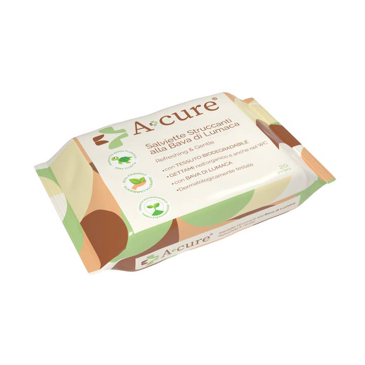 A+Cure Snail Slime sminkborttagare 20st för wholesale av A+CURE