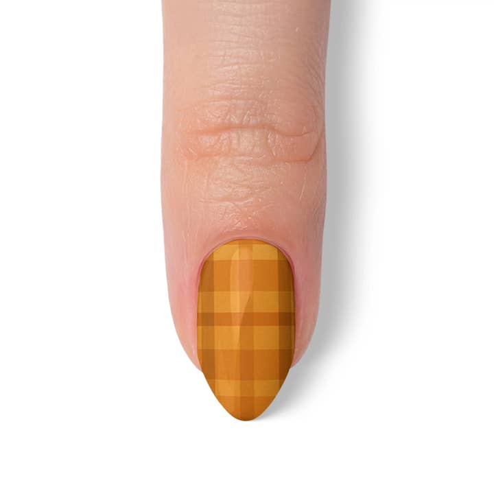 FYNE BODY - Wholesale Press-on/fake nails - Turkey Time Tan Thanksgiving Press-On Nails5