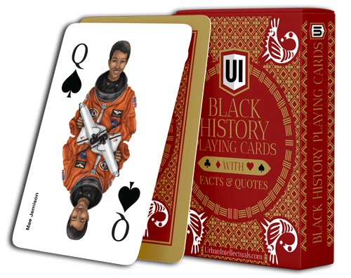 Urban Intellectuals, Inc - Wholesale Playing Cards - Black History Playing Cards w/ custom illustrations & facts1