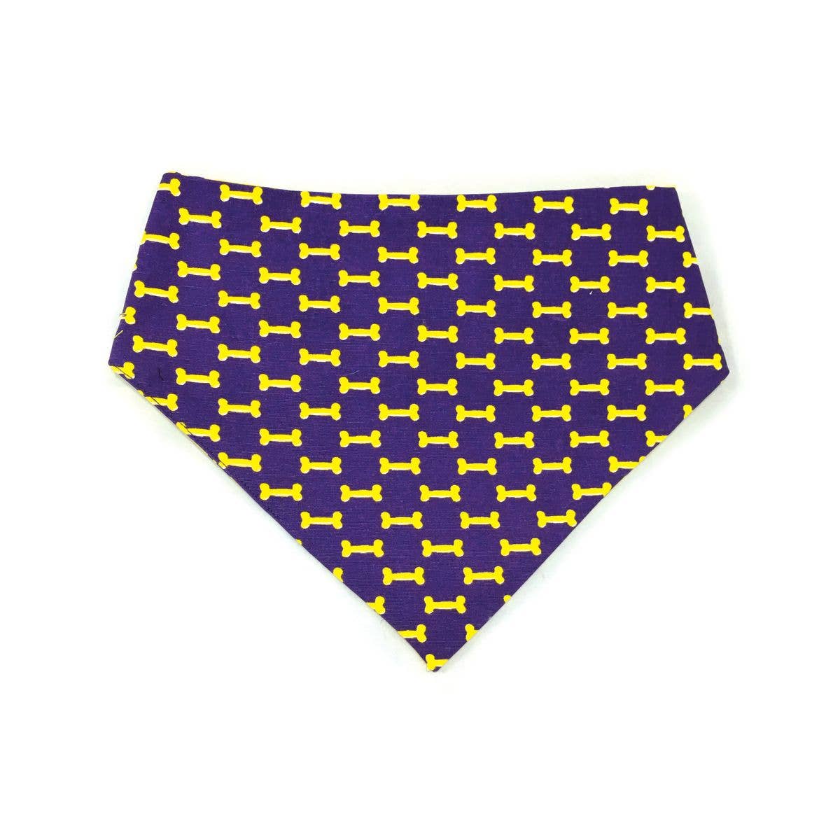 Uptown Pups – Großhandel Haustier-Bandana – Hund – Uptown Pups Reversible Bandana — Gelb und Violett1