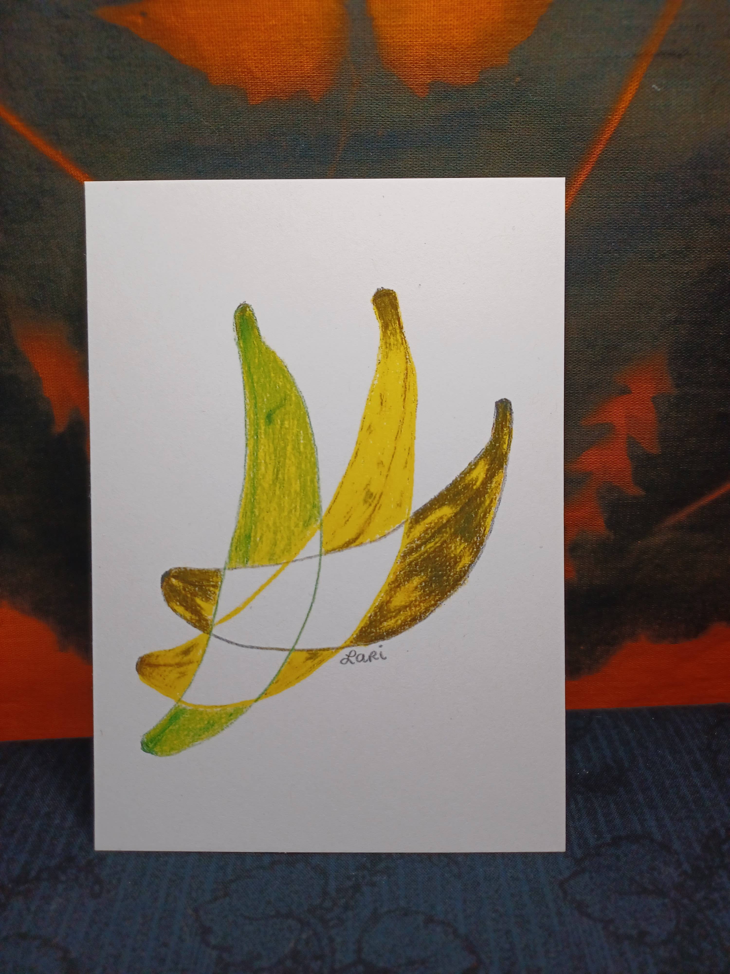 Larisanjou - Wholesale Art Print - Plátanos Art Print Postcard2