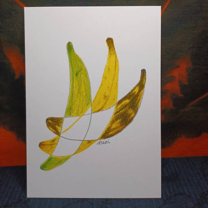 Larisanjou - Wholesale Art Print - Plátanos Art Print Postcard2