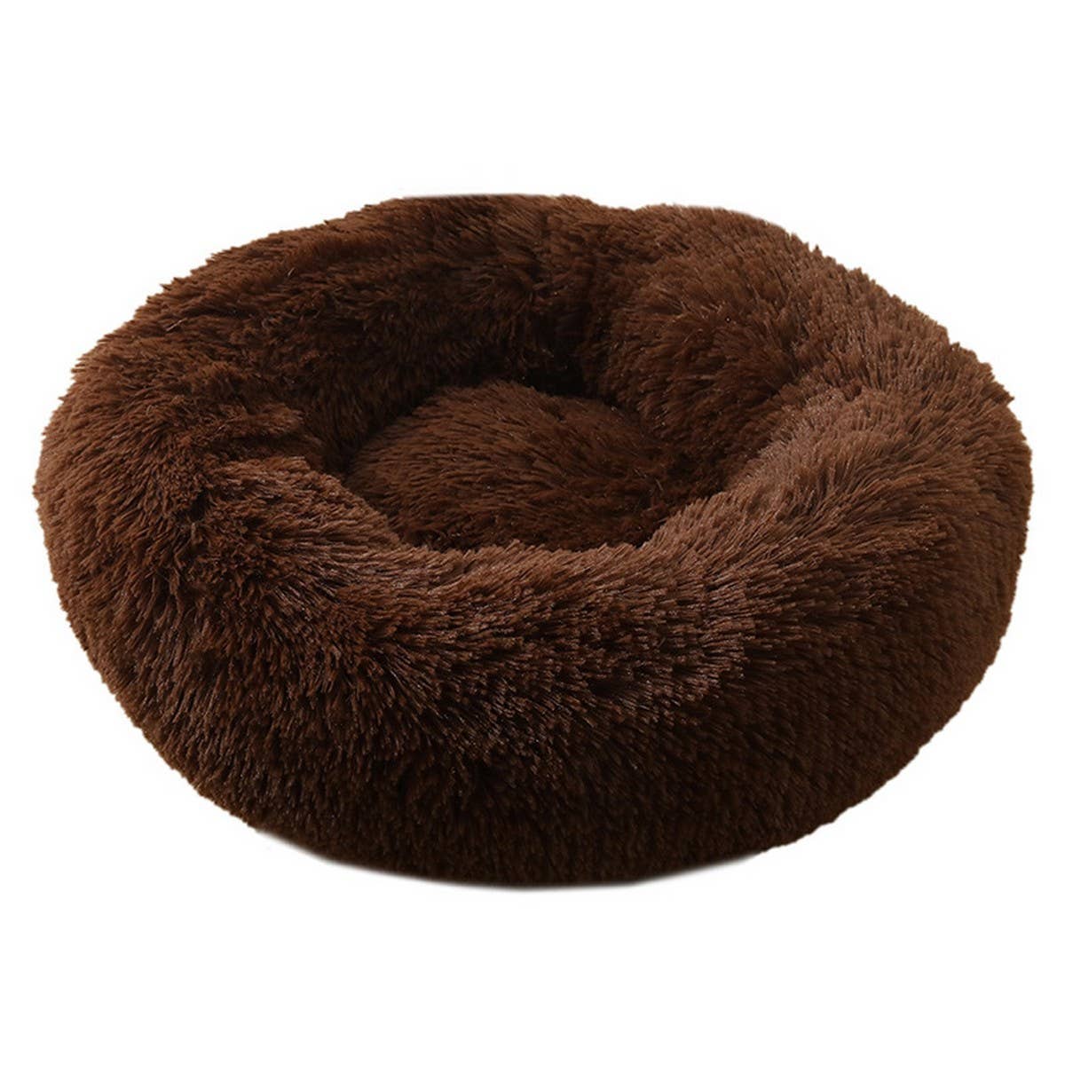 PAWPAWwholesale - Wholesale Pet Bed - Cat/Dog - Fluffy Donut Cat Bed – Plush & Cozy Pet Cushion_CWMM527911