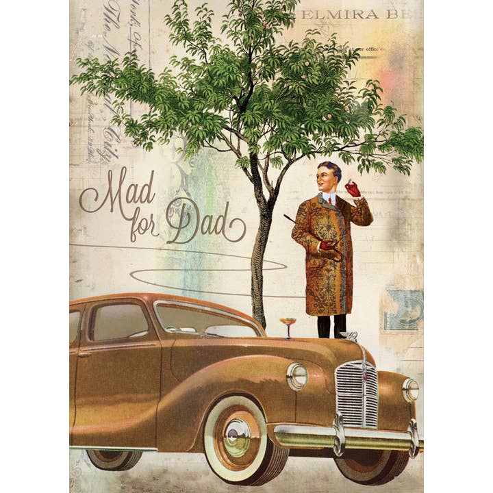 Mad for Dad Greeting Card for wholesale by Potluck Press