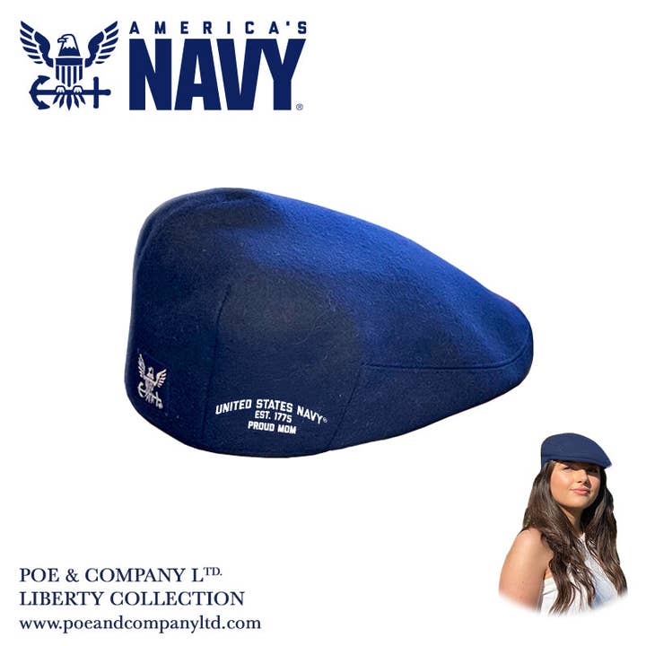 Poe & Company Limited, LLC – wholesale Platt keps - Herr – Officiellt licensierad U.S. Navy® 1775 Deluxe Edition platt keps4