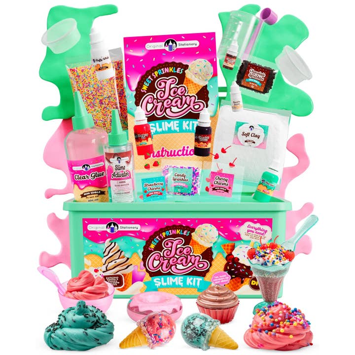 Original Stationery Sprinkle Slime Kit for wholesale by Creative QT