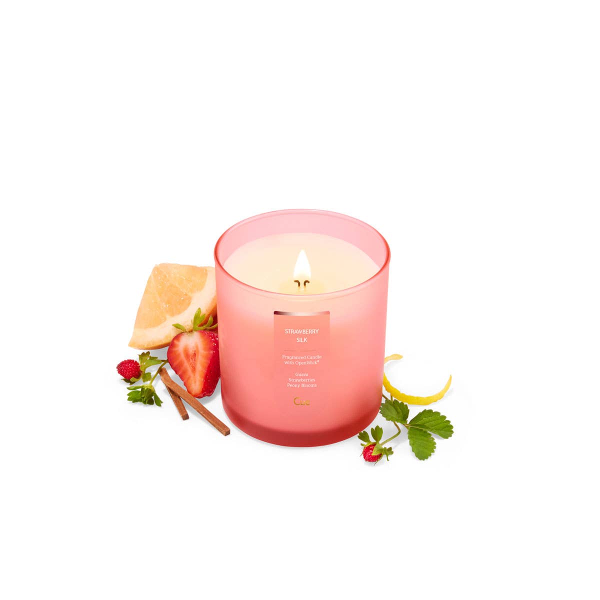 Cue - Wholesale Jar/Filled Candle - Strawberry Silk candle3