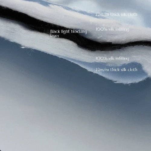 LanLivia - Wholesale Sleep/Eye Mask - 100% Silk Sleeping Mask-22mm-Plain Colors-Oversize14