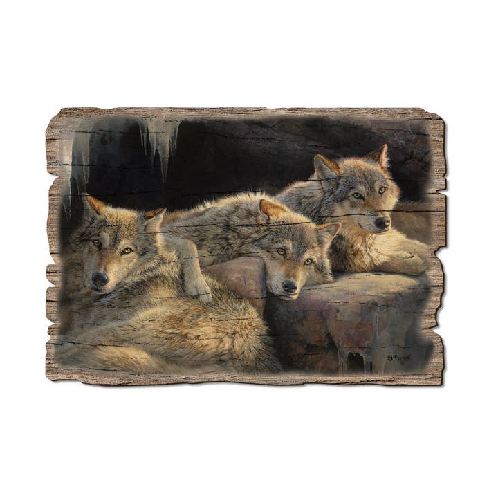 Touch Of Dusk Wolves - Wood Rustic Edge Postcards & Magnets and other Purchase Wholesale wolldecke deutscher. Free Returns & Net 60 Terms on Faire trending on Faire.