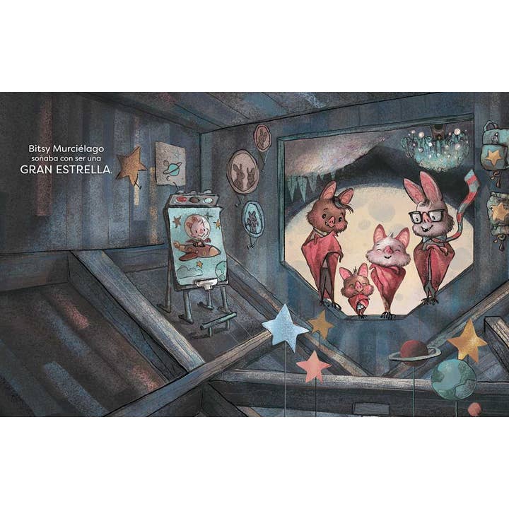 Simon & Schuster - Wholesale Preschool Book (3-5) - Bitsy Murciélago, estrella escolar (Bitsy Bat, School Star) by Kaz Windness1